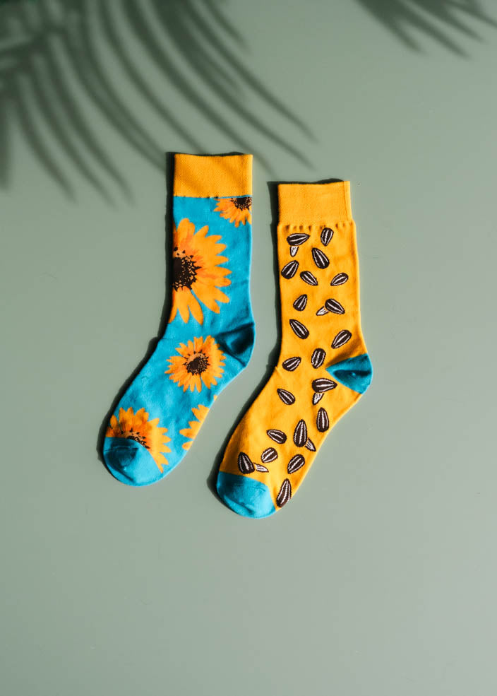 Mix Match Socks - Sun Flower