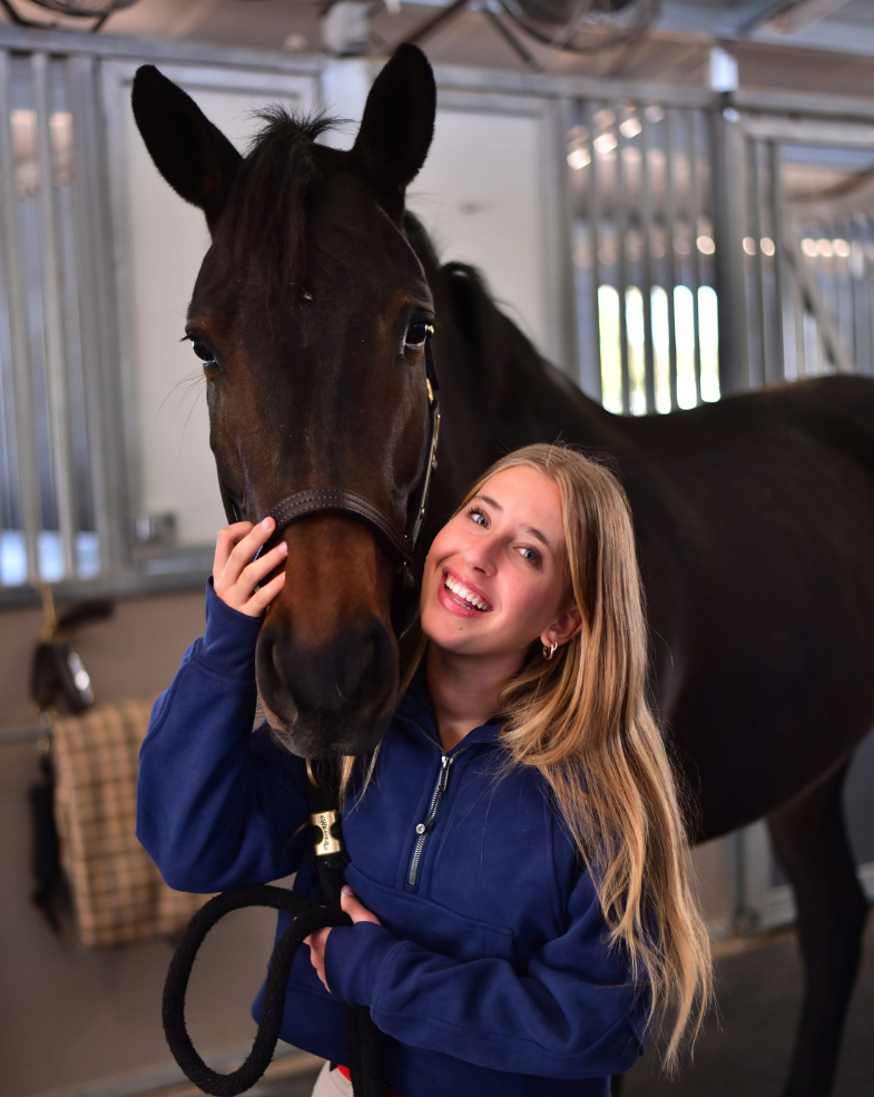 Half Zip Cropped Sweatshirt