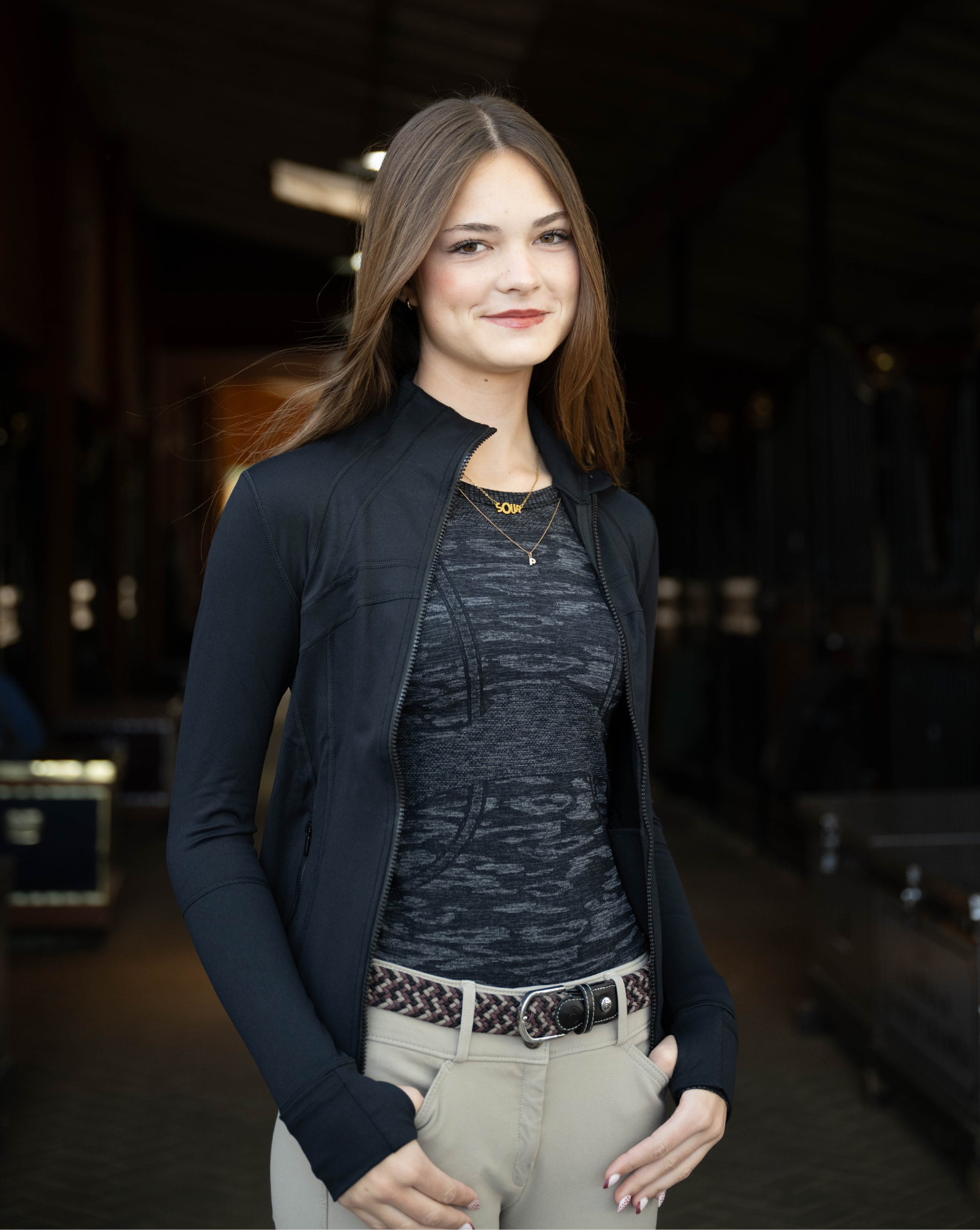 Athletic Jacket -Black