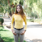 Long Sleeve Seamless - Sunflower