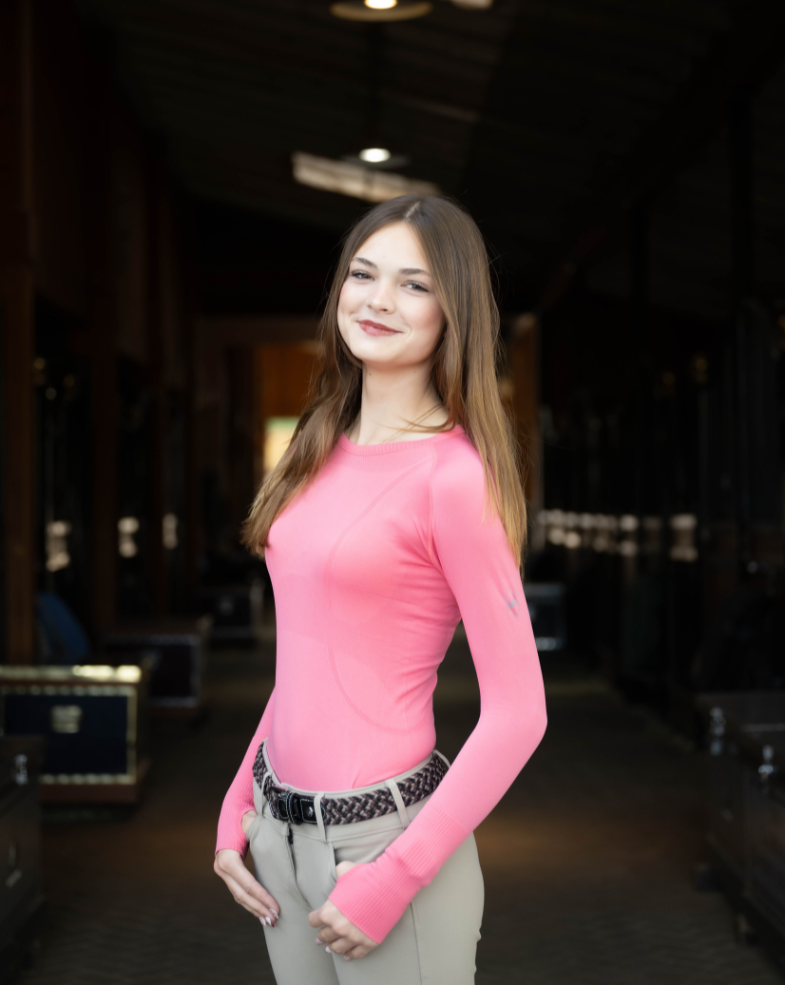 Long Sleeve Seamless - Watermelon