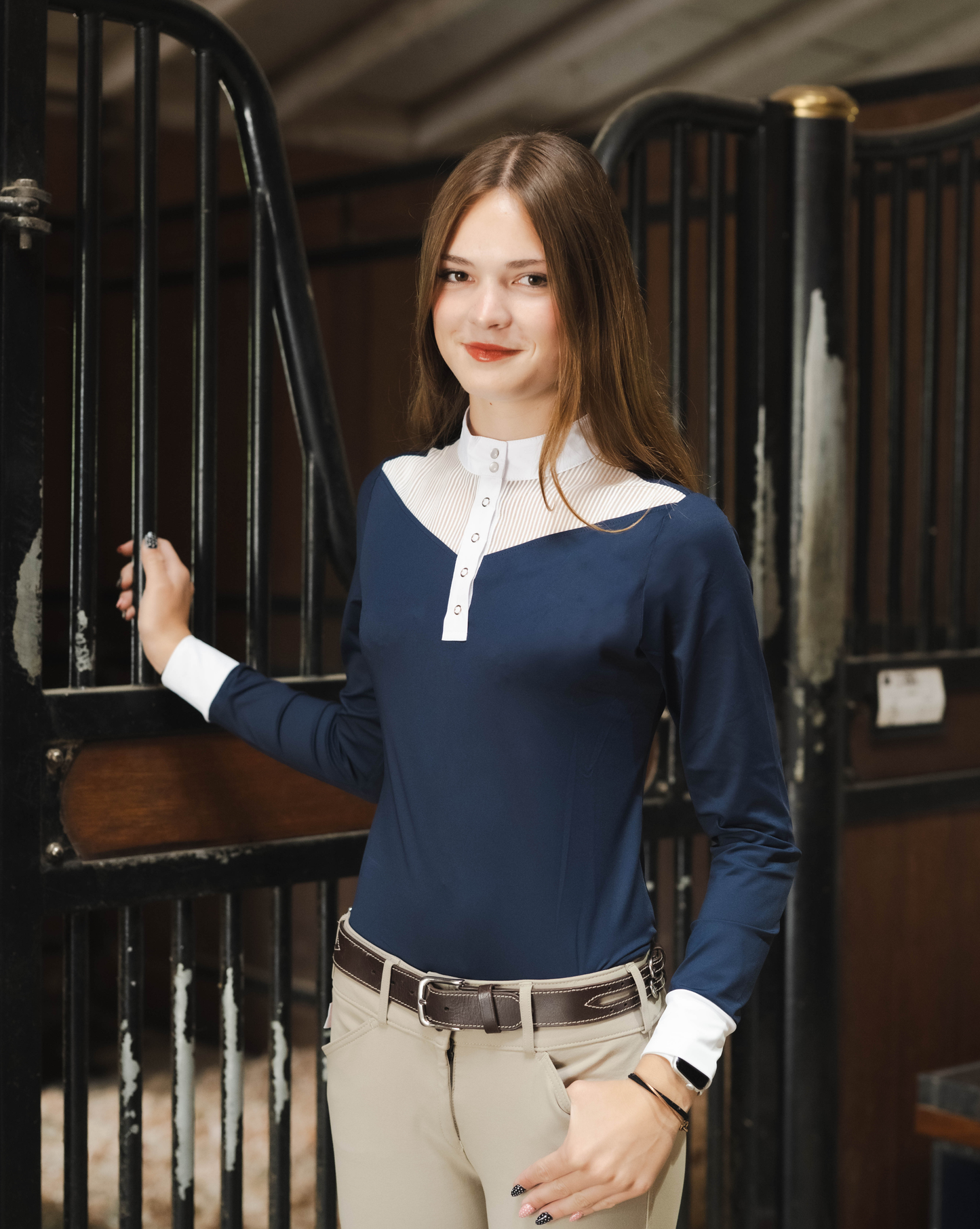 Classic Riding Top - Blue