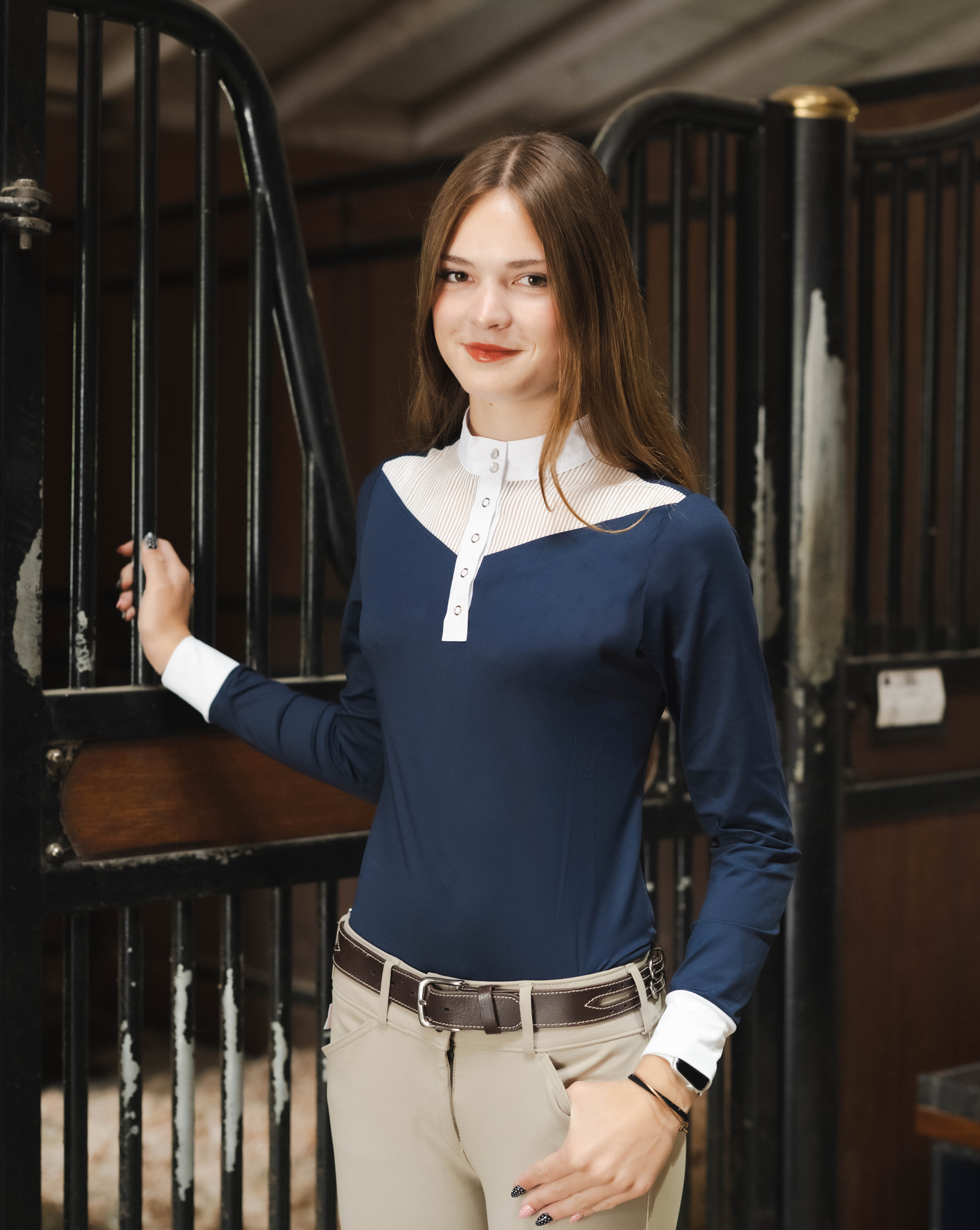 Classic Riding Top - Blue