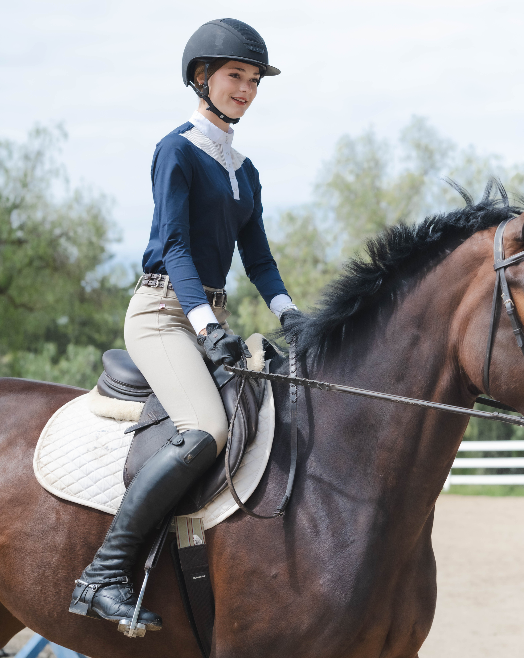 Classic Riding Top - Blue