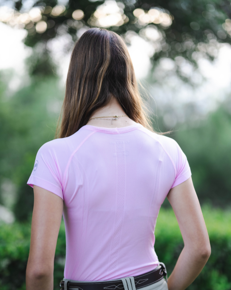 Short Sleeve Training Shirt - Petal