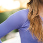 Long Sleeve Seamless- Amethyst