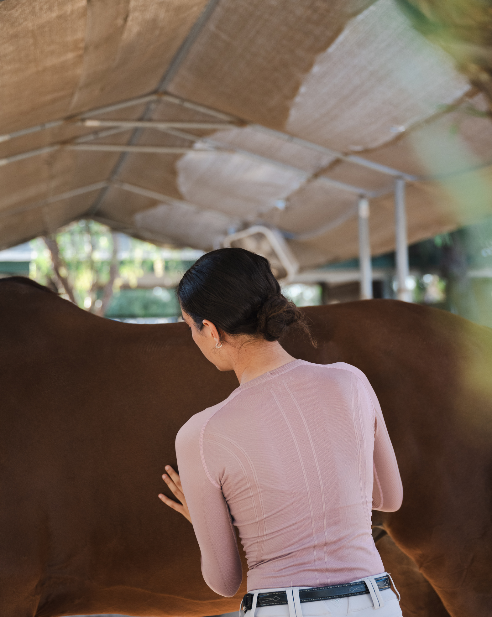 Long Sleeve Seamless - Dusty Rose