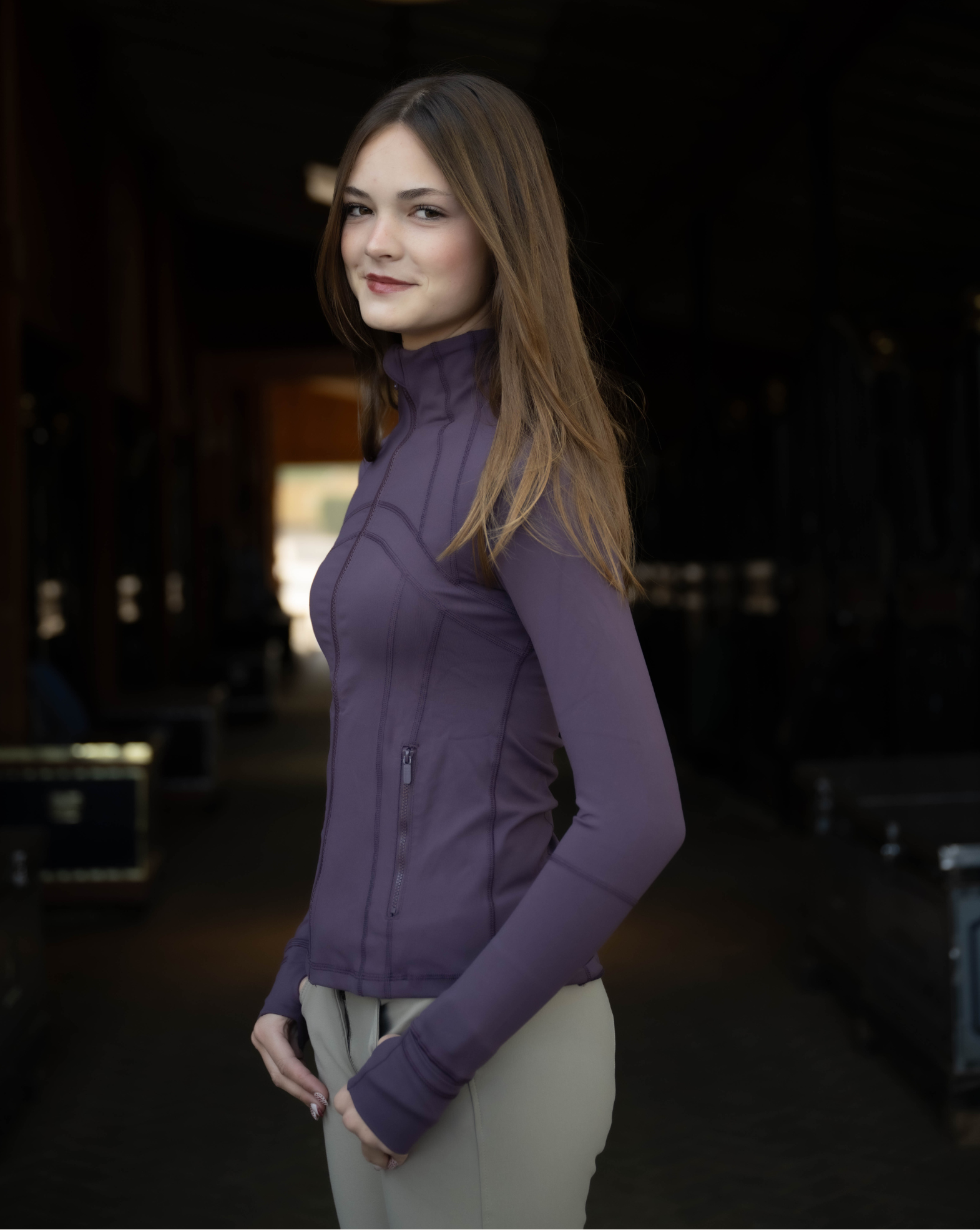 Athletic Jacket - Grape