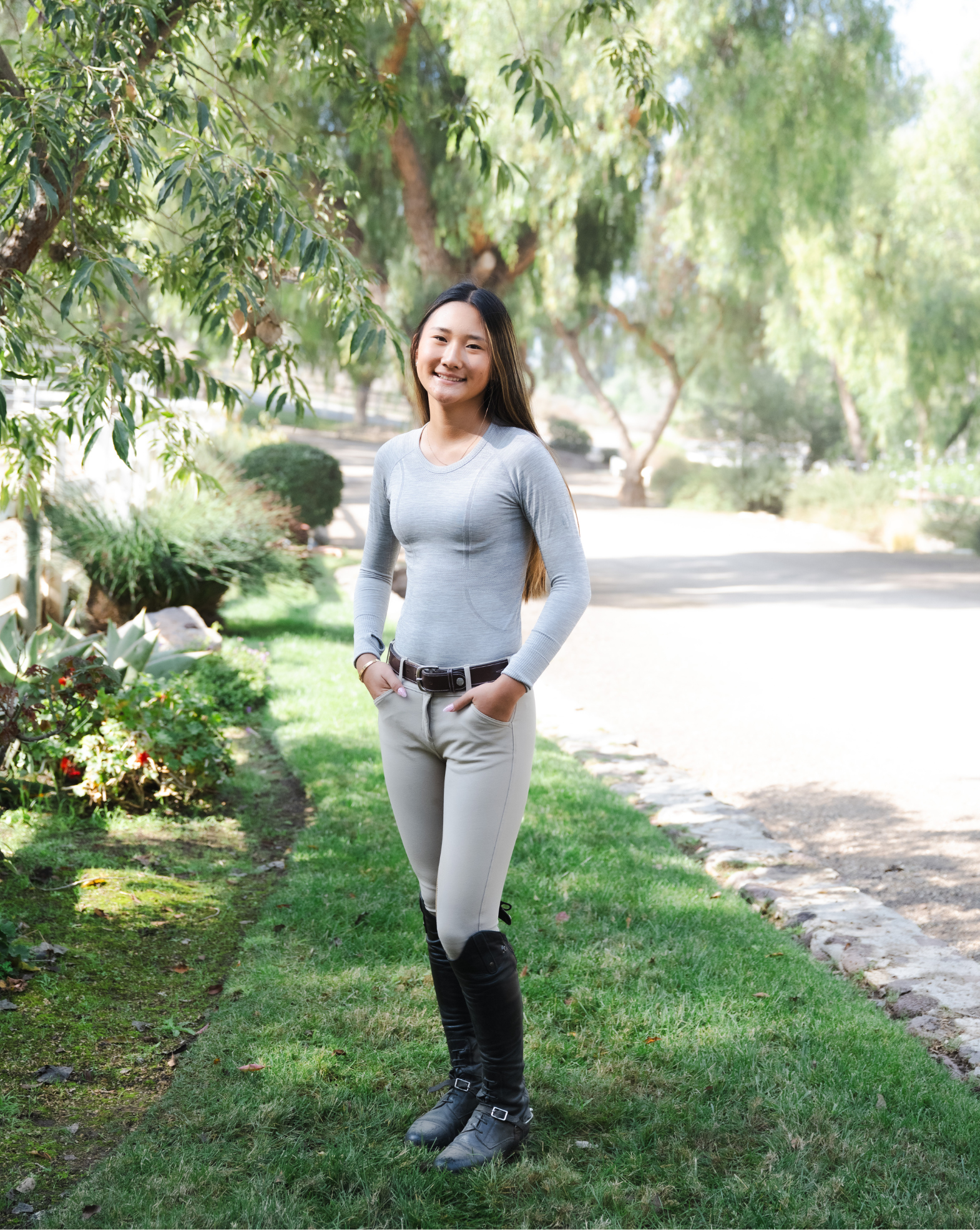 Long Sleeve Seamless- Heather Grey