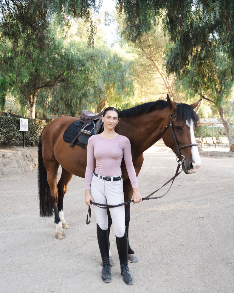 Long Sleeve Training Shirt - Dusty Rose