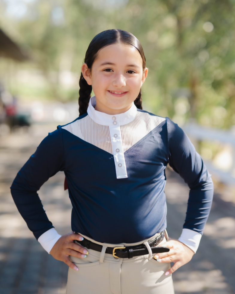 Classic Riding Top - Blue