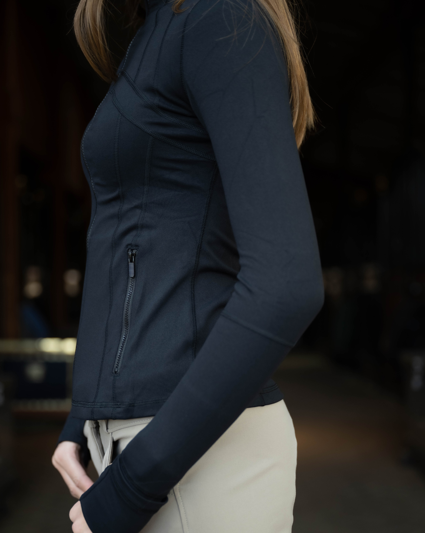 Athletic Jacket -Black