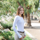 Long Sleeve Seamless - White