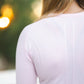 Long Sleeve Seamless- Rose Quartz