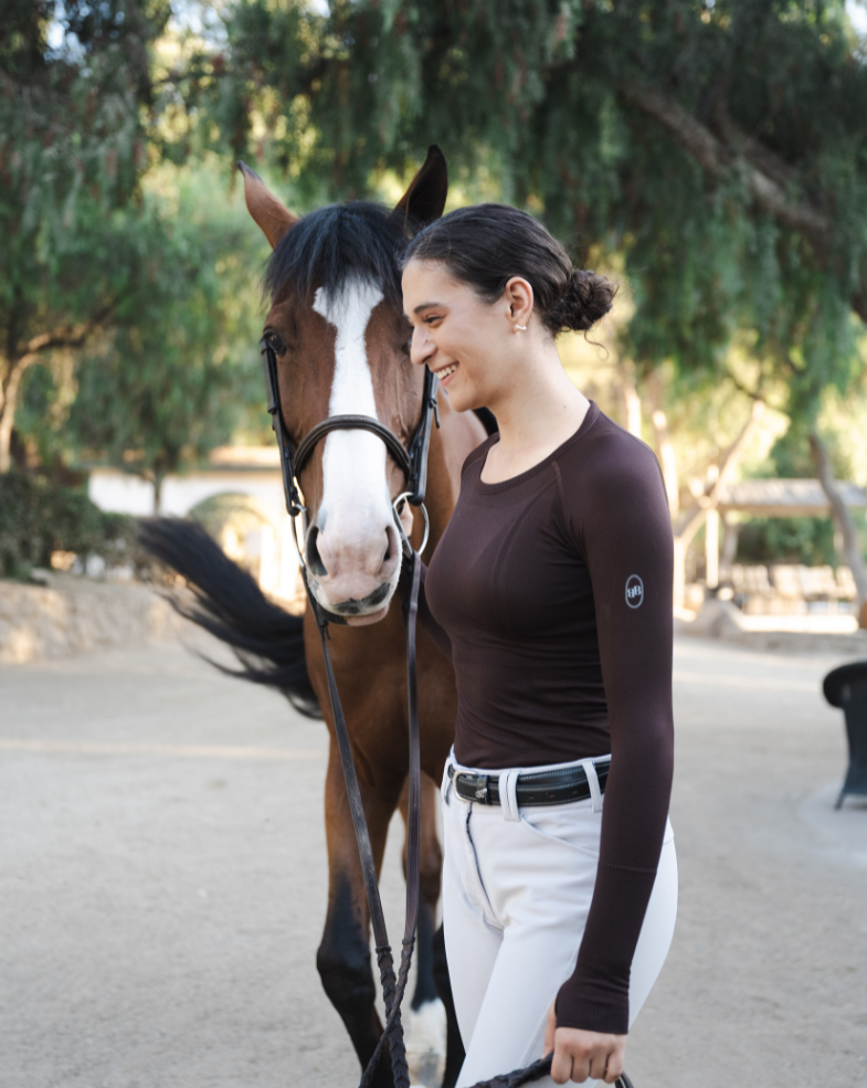 Long Sleeve Seamless - Espresso