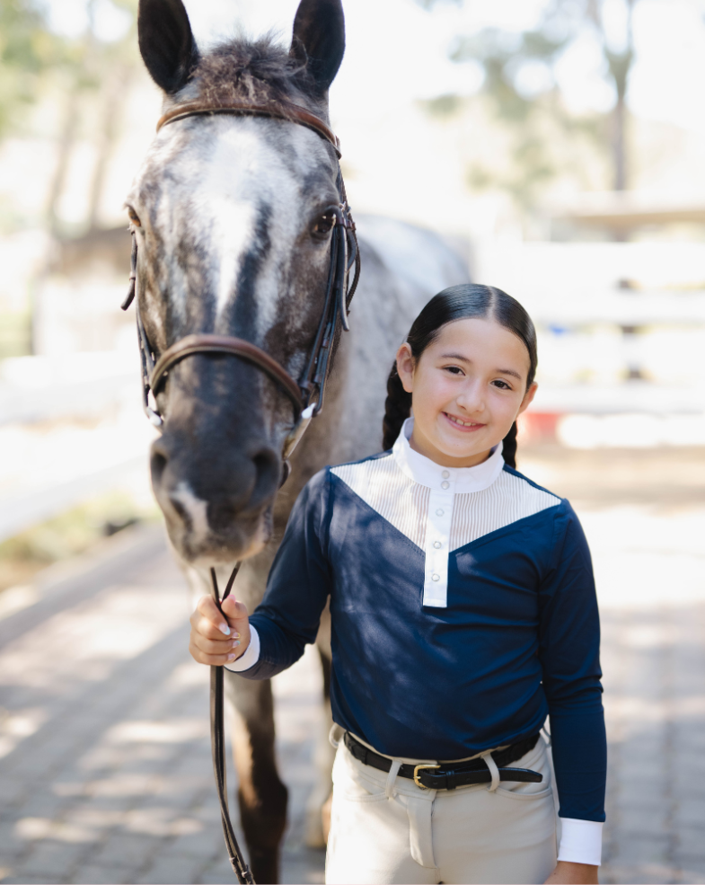 Classic Riding Top - Blue