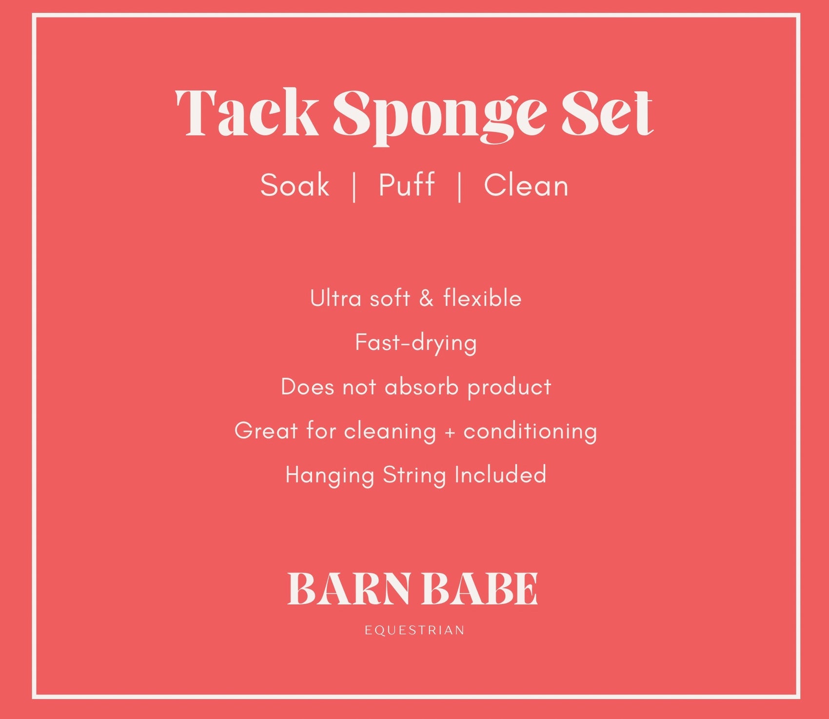 5-pc Tack Sponge Set
