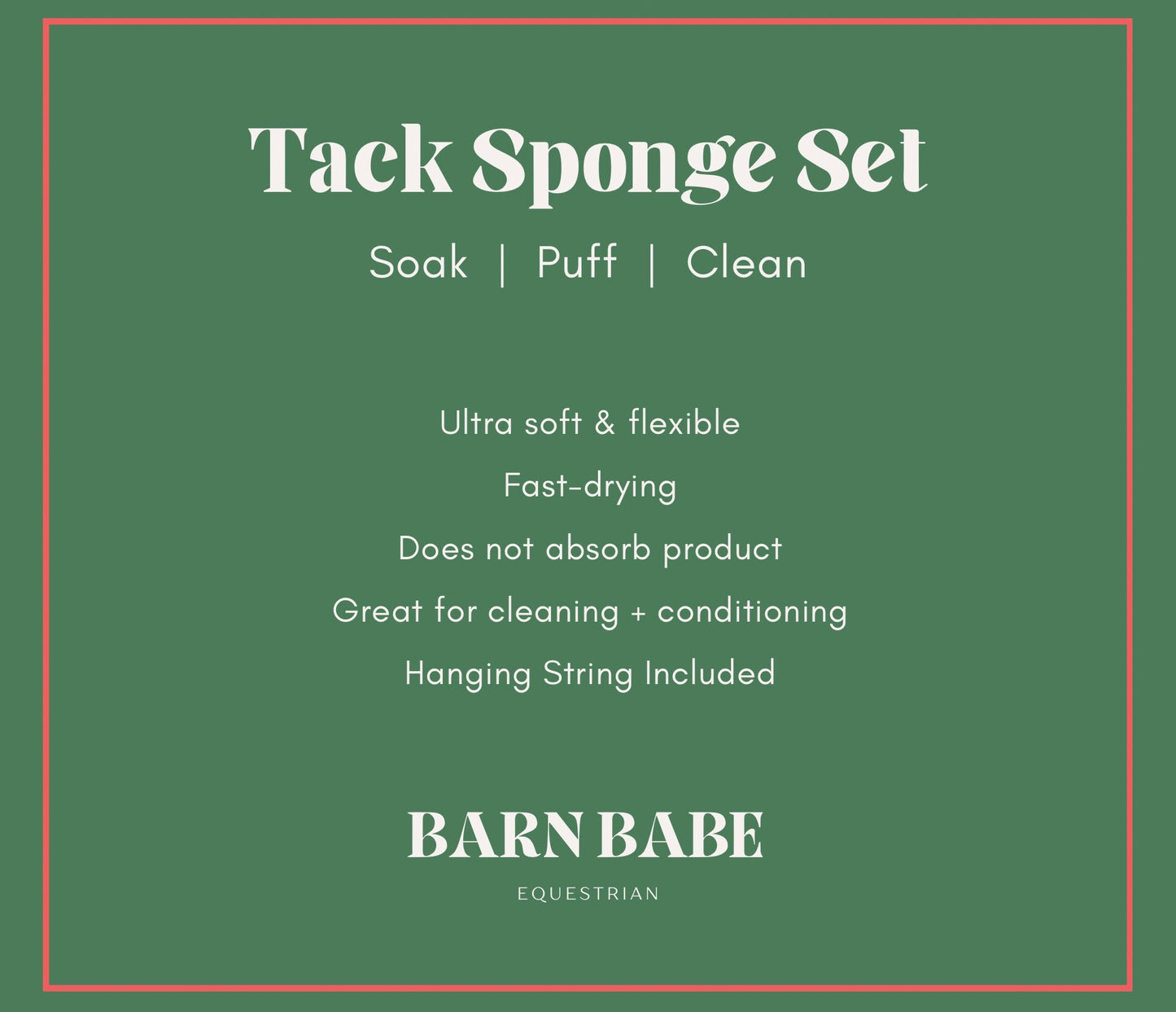 5-pc Tack Sponge Set