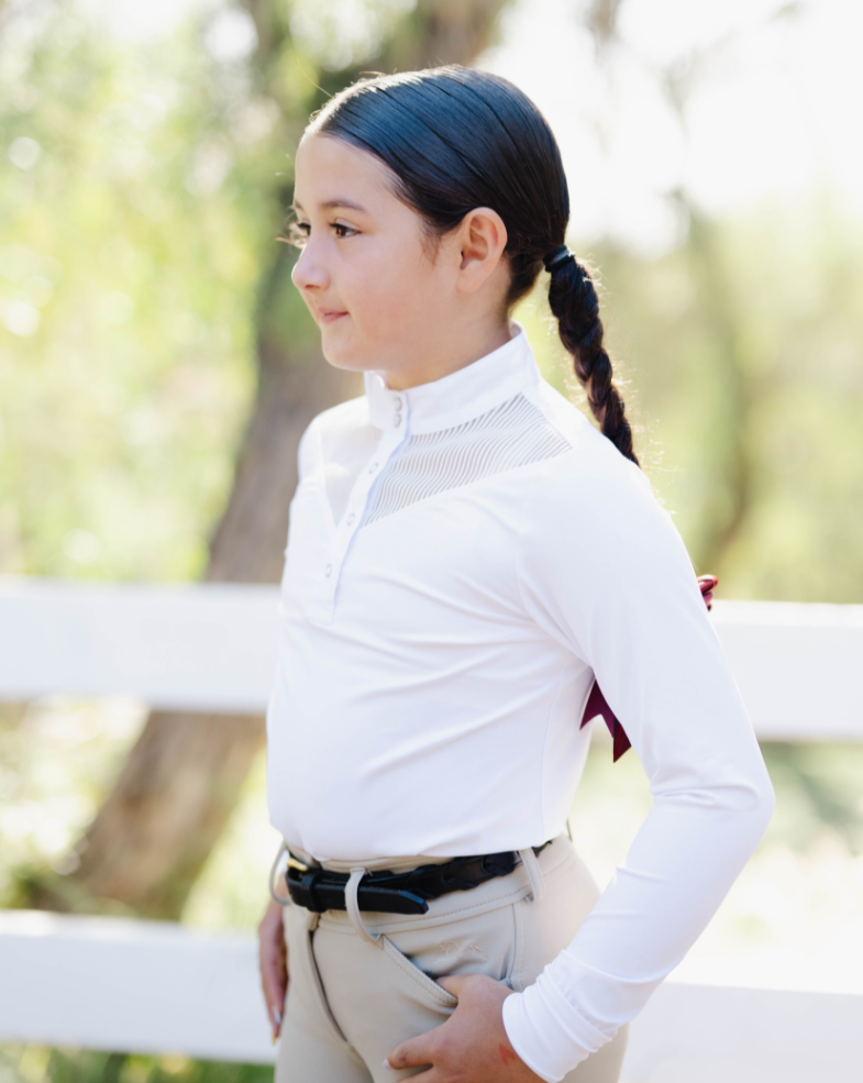 Classic Riding Top - White