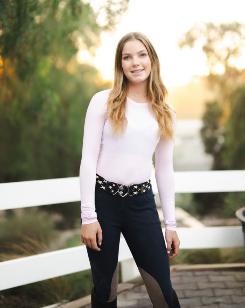 Long Sleeve Seamless- Rose Quartz