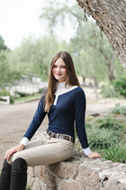 Classic Riding Top - Blue