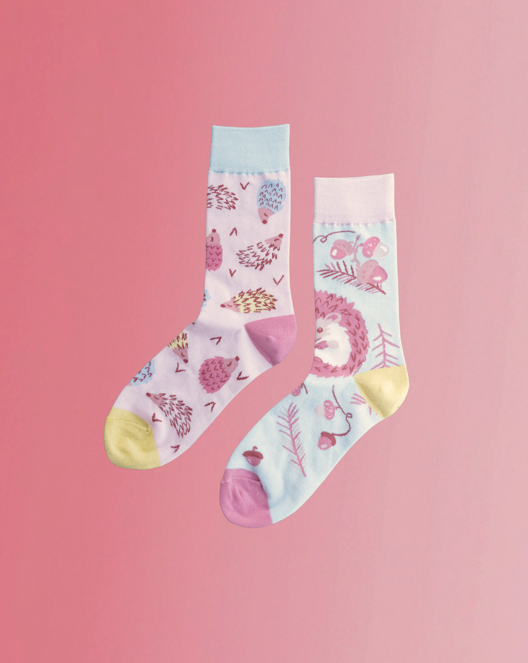 Mix Match Socks - Hedgehog