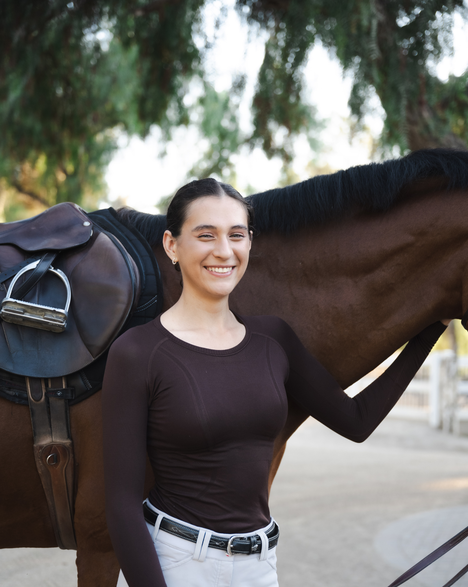 Long Sleeve Seamless - Espresso