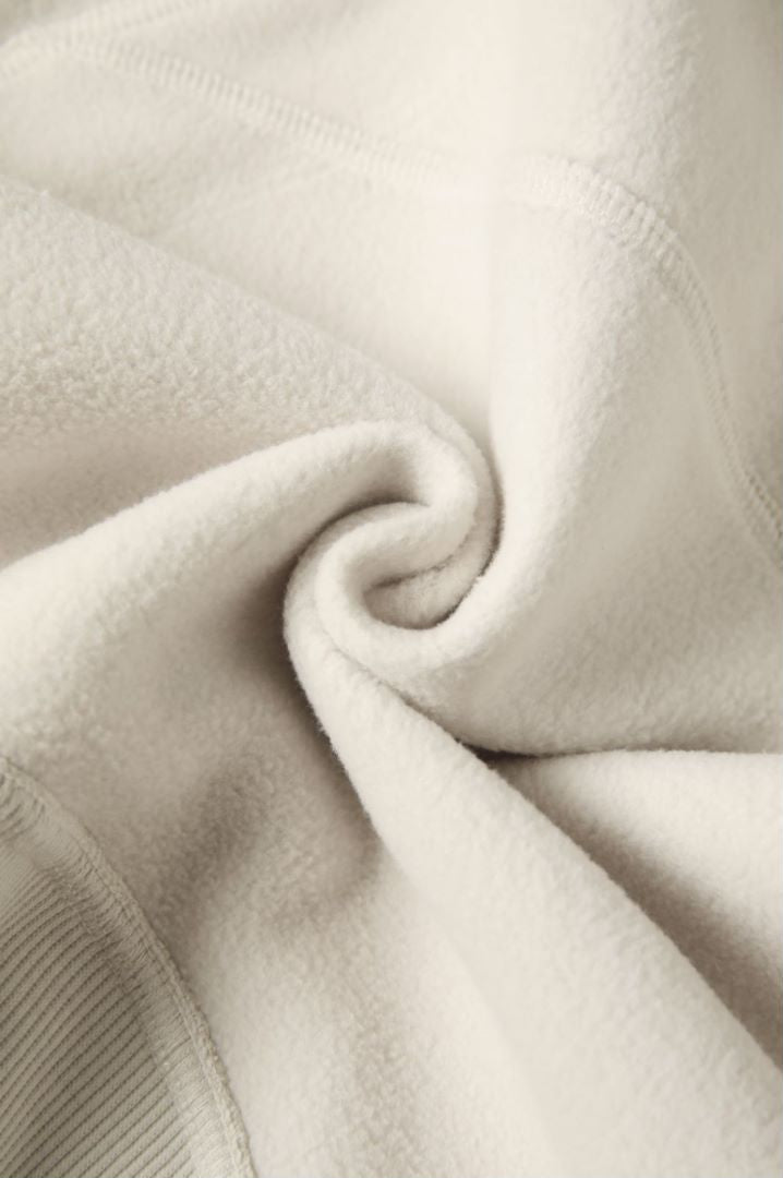 Half Zip Cropped Sweatshirt