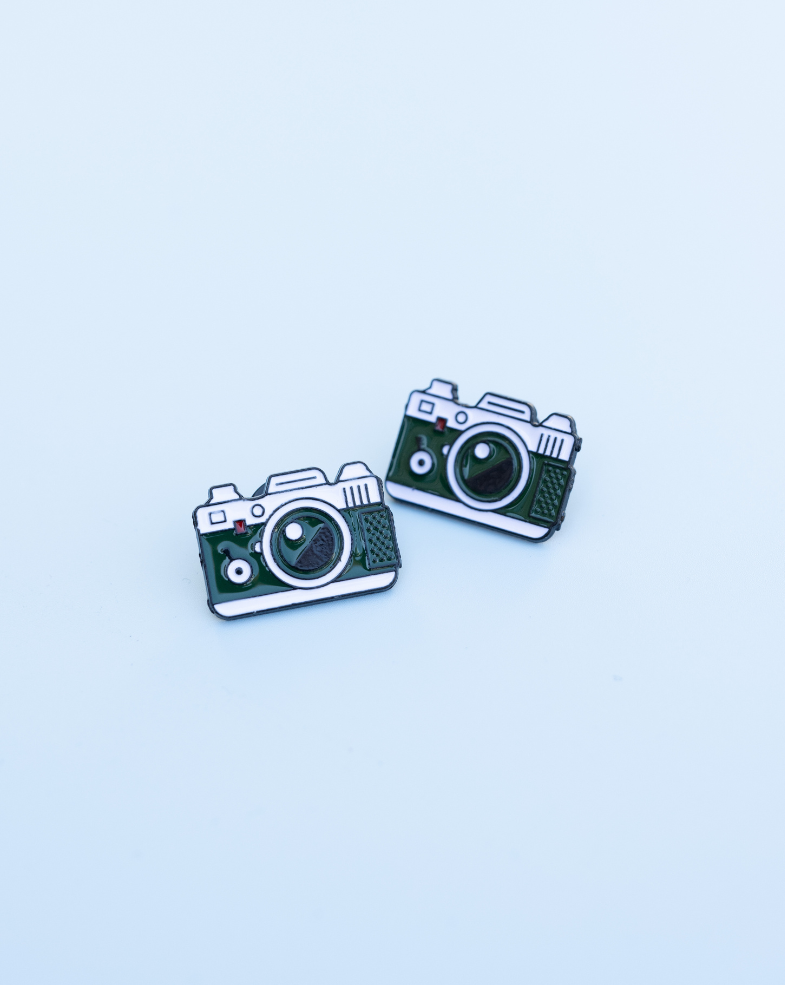 Enamel Pins - Camera