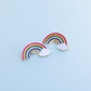 Enamel Pins - Rainbow + Cloud