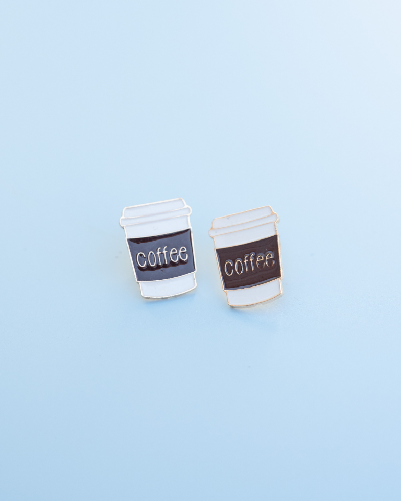 Enamel Pins - Coffee