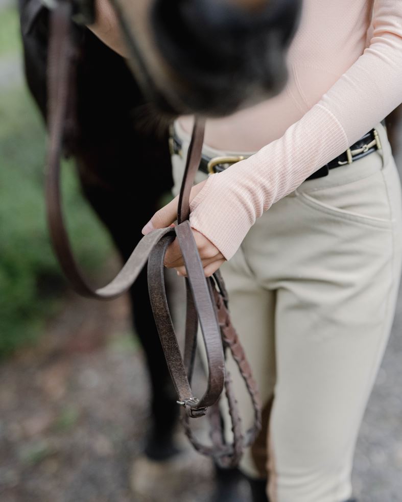 equestrian long sleeve training shirt