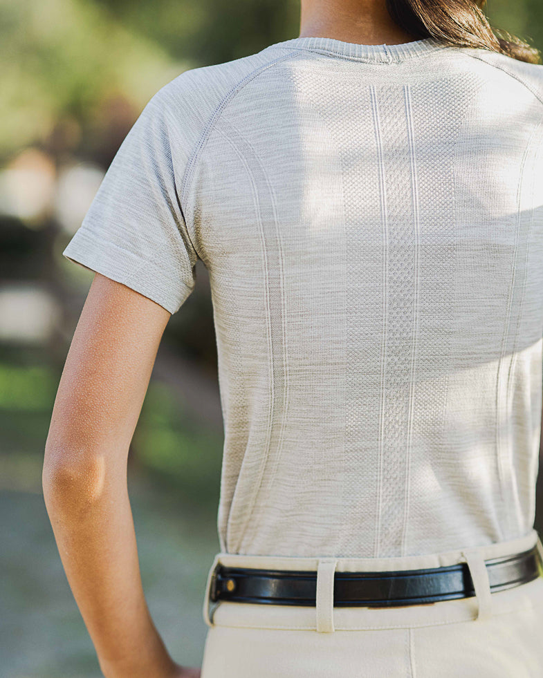 equestrian short sleeve training shirt 