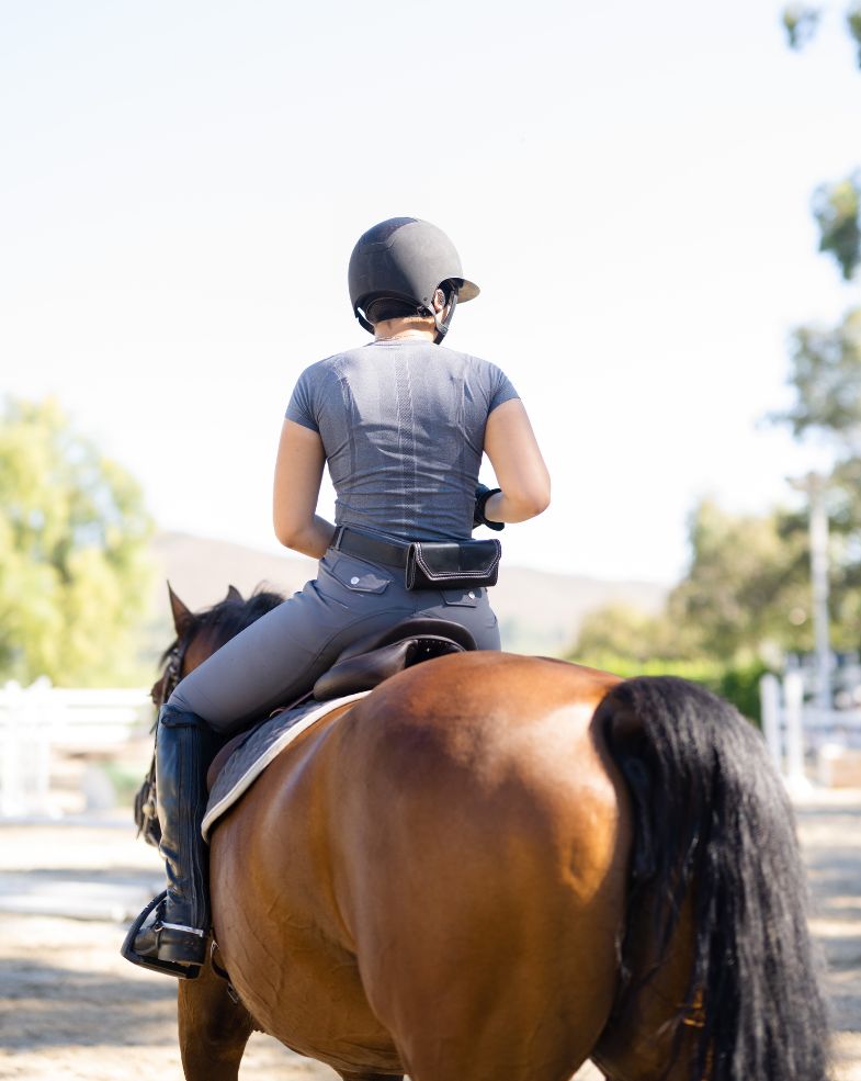 equestrian short sleeve training shirt 