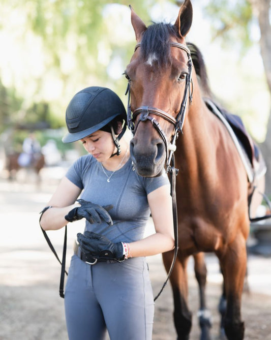 equestrian short sleeve training shirt 