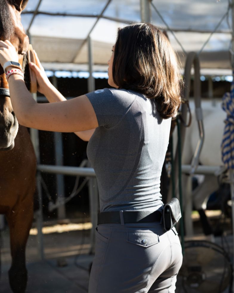 equestrian short sleeve training shirt 