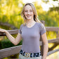 equestrian short sleeve training shirt 