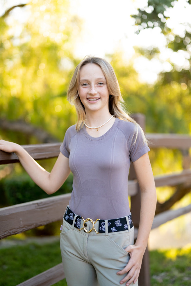 equestrian short sleeve training shirt 