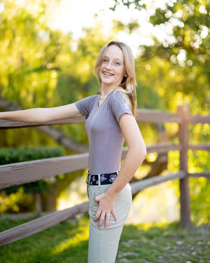 equestrian short sleeve training shirt 