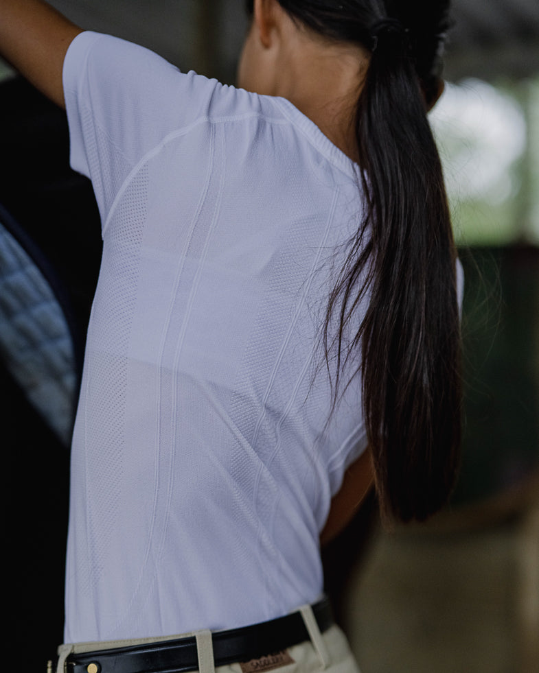 equestrian short sleeve training shirt 