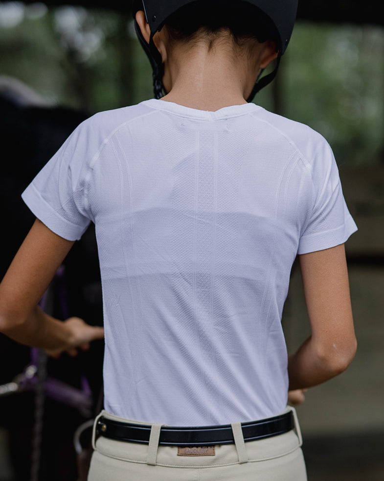 equestrian short sleeve training shirt 