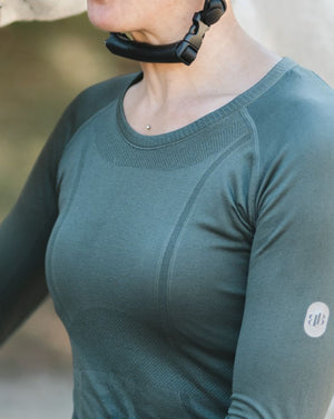 equestrian long sleeve training shirt 